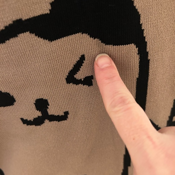 Lizette Collection Cat Sweater NWT! - Picture 4 of 7